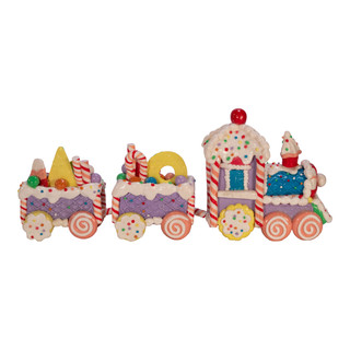 Thumbnail 6: Kurt Adler Kurt Adler 14.4-Inch Claydough Train Set. 