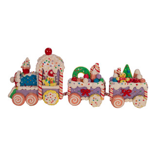 Thumbnail 10: Kurt Adler Kurt Adler 14.4-Inch Claydough Train Set. 