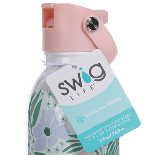 Thumbnail 4: Swig Swig 26 oz Insulated Stainless Steel Flip + Sip Bottle 