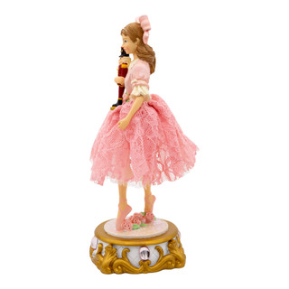 Thumbnail 6: Kurt Adler Kurt Adler 11.25-Inch Clara Ballet Nutcracker Musical Decor 