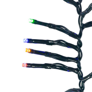 Thumbnail 6: Kurt Adler 1000-Light 33-Foot Cluster Garland, Multi Color LED Bulbs 