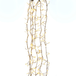 Thumbnail 2: Kurt Adler 300-Light Cluster Garland with Warm White LED Lights 