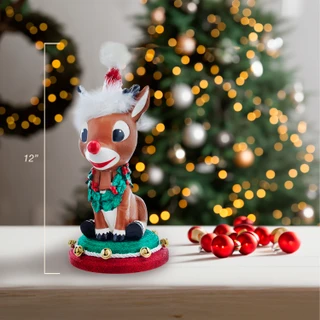 Thumbnail 9: RUDOLPH Rudolph 12-Inch Hollywood Rudolph Nutcracker 