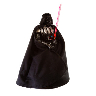 Thumbnail 2: Star Wars Kurt Adler 12-Inch Battery-Operated Darth Vader LED Treetop. 