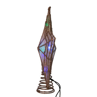 Thumbnail 6: Kurt Adler Kurt Adler UL 10-Light LED Color-Changing Star Treetop. 