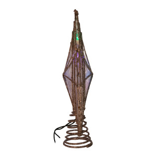 Thumbnail 4: Kurt Adler Kurt Adler UL 10-Light LED Color-Changing Star Treetop. 