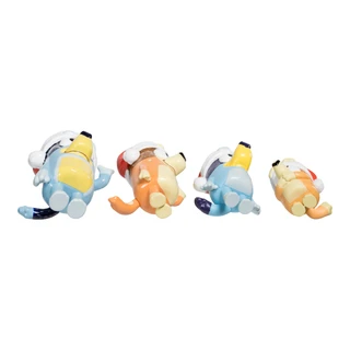 Thumbnail 12: Kurt Adler Bluey and Family 4 Piece Ornament Set 