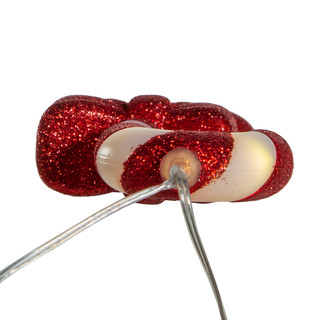 Thumbnail 8: Kurt Adler 30-Light 5 Piece Battery-Operated Candy Cane Light Set 