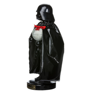 Thumbnail 3: Star Wars Kurt Adler 10-Inch Darth Vader with Death Star Nutcracker. 