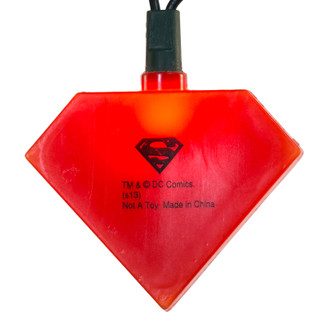Thumbnail 12: Kurt Adler Kurt Adler 10-Light Superman Light Set. 