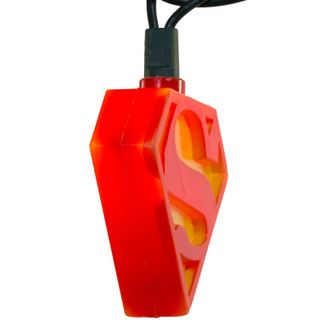 Thumbnail 6: Kurt Adler Kurt Adler 10-Light Superman Light Set. 