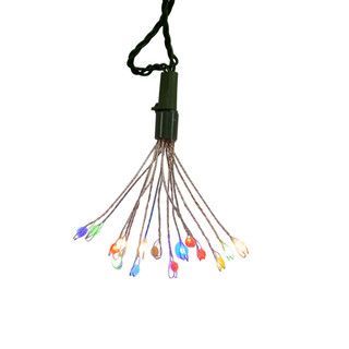 Thumbnail 6: Kurt Adler 75-Light Cluster Lights and Multi-Color Twinkle LED Lights 