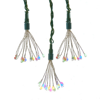 Thumbnail 10: Kurt Adler 75-Light Cluster Lights and Multi-Color Twinkle LED Lights 