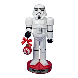 Thumbnail 4: Kurt Adler Kurt Adler 9.5-Inch Stormtrooper with Ball Ornament. 