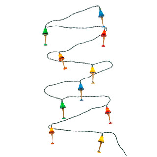 Thumbnail 8: Kurt Adler A Christmas Story UL 10-Light Colorful Leg Lamp Light Set 