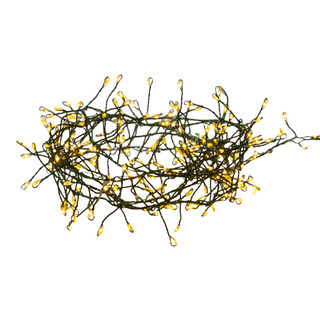 Thumbnail 6: Kurt Adler 240-Light Twinkle Cool White LED Cluster Garland 