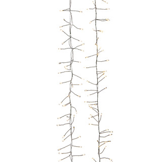 Thumbnail 2: Kurt Adler 7.8-Ft 240-Light Twinkle Warm White LED Fairy Light Garland 