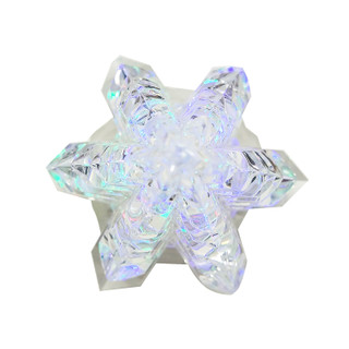 Thumbnail 3: Kurt Adler 10.25-Inch Battery-Operated LED Clear Tree Tablepiece 