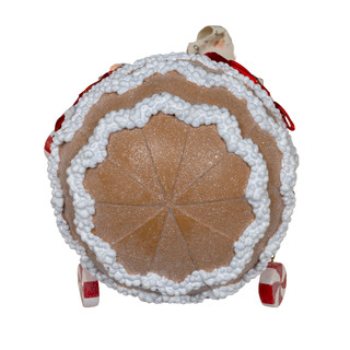 Thumbnail 10: Kurt Adler Kurt Adler 12-Inch Fabriché Gingerbread Balloon Santa 