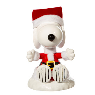 Thumbnail 2: Kurt Adler Kurt Adler Santa Snoopy Tree Topper. 