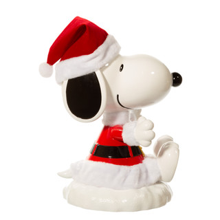 Thumbnail 6: Kurt Adler Kurt Adler Santa Snoopy Tree Topper. 