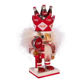 Thumbnail 4: Kurt Adler 8-Inch Coca-Cola Nutcracker 