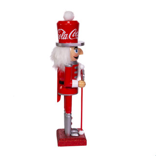 Thumbnail 10: Kurt Adler 10-Inch Wooden Coca-Cola Nutcracker 