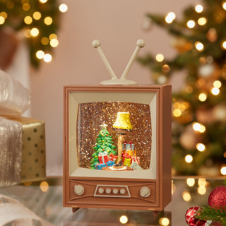 Thumbnail 1: Kurt Adler 8.5-inch A Christmas Story Battery-Operated LED Musical TV 