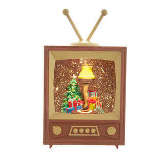 Thumbnail 2: Kurt Adler 8.5-inch A Christmas Story Battery-Operated LED Musical TV 