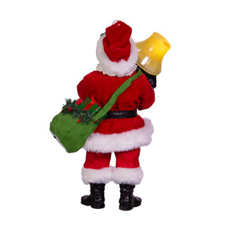 Thumbnail 8: Kurt Adler 10-Inch Leg Lamp Fabriche Santa with Light 