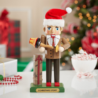 Thumbnail 2: Kurt Adler 11-Inch A Christmas Story Nutcracker with Leg Lamp 