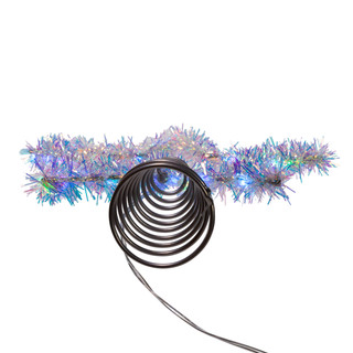 Thumbnail 10: Kurt Adler 12.2 Inch Tinsel Star Tree Topper with RGB LED Lights 