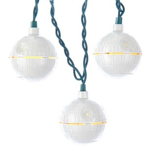 Thumbnail 2: Star Wars Star Wars UL 10-Light Death Star Light Set 