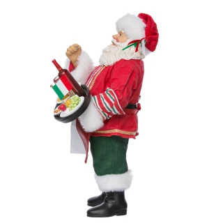 Thumbnail 12: Kurt Adler 10.5-Inch Musical Italian Santa 