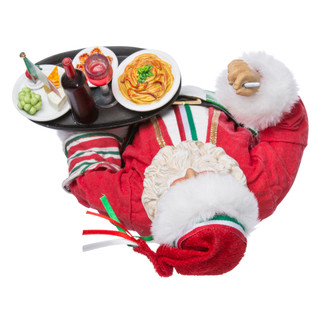 Thumbnail 14: Kurt Adler 10.5-Inch Musical Italian Santa 