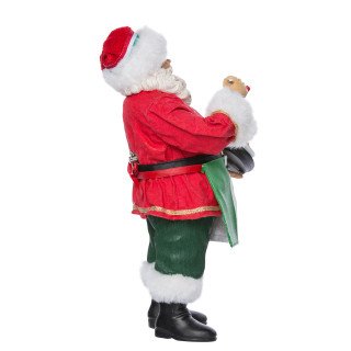 Thumbnail 10: Kurt Adler 10.5-Inch Musical Italian Santa 