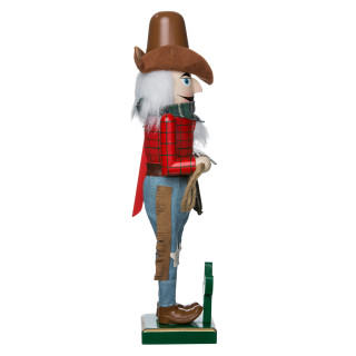 Thumbnail 8: Kurt Adler 15-Inch Wooden Cowboy Nutcracker 