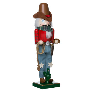 Thumbnail 2: Kurt Adler 15-Inch Wooden Cowboy Nutcracker 
