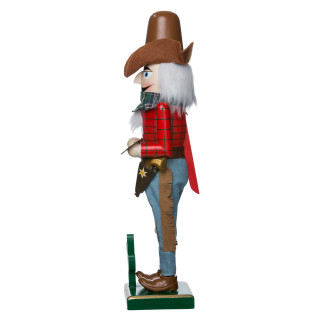 Thumbnail 10: Kurt Adler 15-Inch Wooden Cowboy Nutcracker 