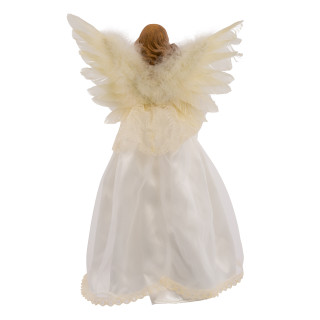 Thumbnail 12: Kurt Adler Kurt Adler Indoor 10-Light 14.5-Inch Ivory Angel Treetop. 