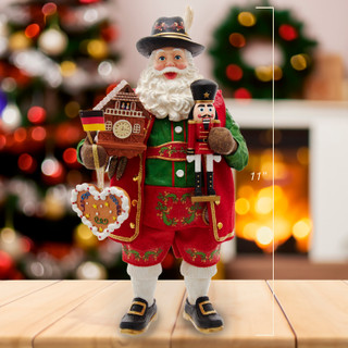 Thumbnail 18: FABRICHE Kurt Adler 11 in. Fabriché Musical German Santa 