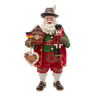 Thumbnail 2: FABRICHE Kurt Adler 11 in. Fabriché Musical German Santa 