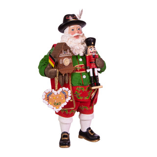 Thumbnail 4: FABRICHE Kurt Adler 11 in. Fabriché Musical German Santa 