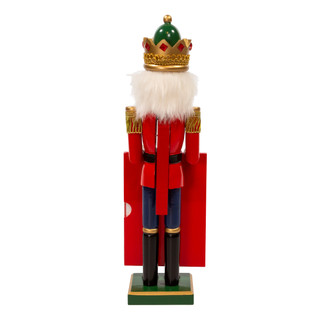 Thumbnail 4: Kurt Adler 15-Inch Nutcracker King Holding Picture Frame 