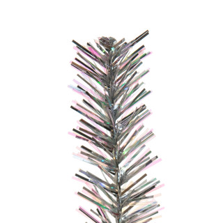 Thumbnail 6: Kurt Adler Kurt Adler 9-Foot Pre-Lit Silver Ice Garland 