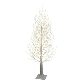 Thumbnail 1: Kurt Adler Kurt Adler 5-Foot Winter White Pre-Lit Twig Tree 