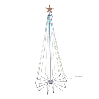 Thumbnail 2: Kurt Adler Kurt Adler 6-Foot Pre-Lit RGB LED Collapsible Decorated Tree 