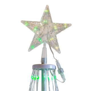 Thumbnail 4: Kurt Adler Kurt Adler 6-Foot Pre-Lit RGB LED Collapsible Decorated Tree 