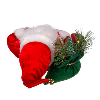 Thumbnail 10: Kurt Adler Kurt Adler 12 in. Battery-Operated LED Lighted Santa 
