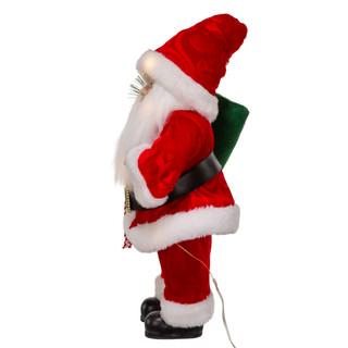 Thumbnail 8: Kurt Adler Kurt Adler 12 in. Battery-Operated LED Lighted Santa 